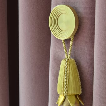 Porte cordone magnétique Strie Strio Matt brass Houlès