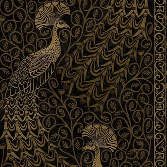 Pavo Parade Wallpaper Gold Cole and Son