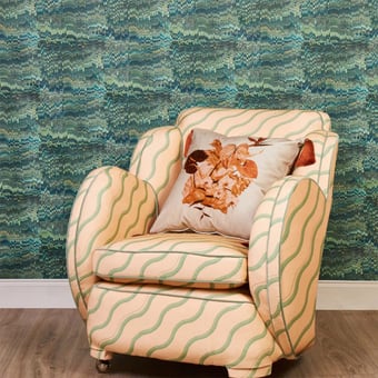 1970 Wallpaper Oceano Poodle and Blonde