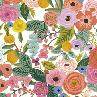 Tapete Garden Party Rose Multi Rifle Paper Co.