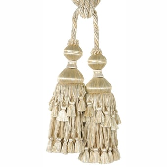 Villandry tassels tieback Beige Houlès