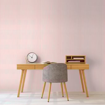 Tapete New Tiger Stripe Rose/Ivory Sanderson