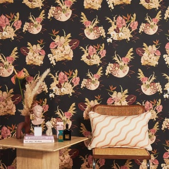 Mazzo Wallpaper nero-bianco Poodle and Blonde