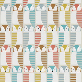 Tapete Barnie Owl Grapefruit/Sunshine/Julep Scion