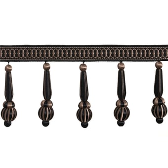 Frange quilles 25 cm Zelda Albâtre Houlès