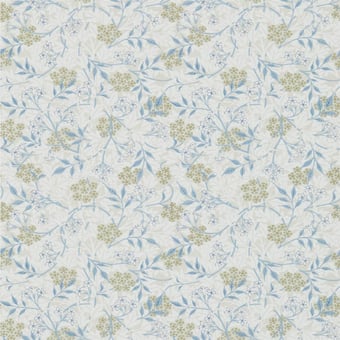 Carta da parati Jasmine Ecru/Woad Morris and Co