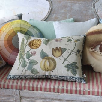 Coussin Lemon Canvas John Derian