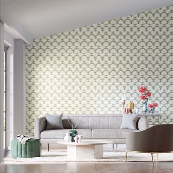 Wood Frog Wallpaper Forest/Chalk Harlequin