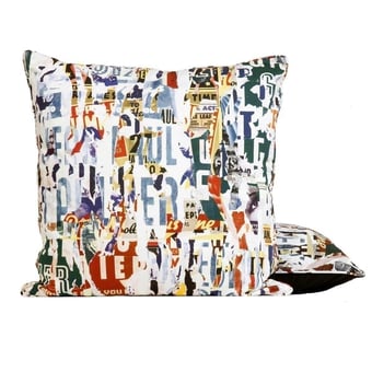Coussin Souvenirs Multico Jean Paul Gaultier