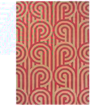Alfombras Turnabouts Claret Claret Florence Broadhurst