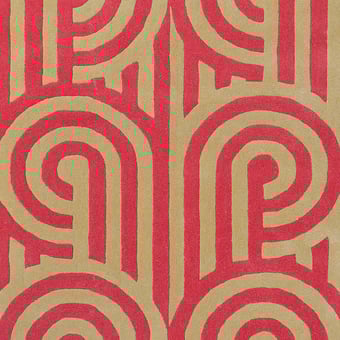 Alfombras Turnabouts Claret Claret Florence Broadhurst