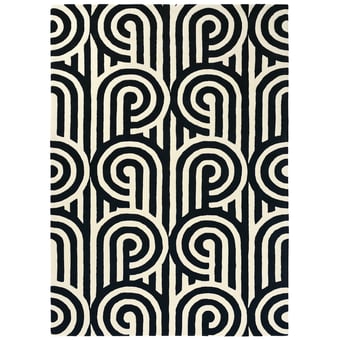 Alfombras Turnabouts Black Black Florence Broadhurst