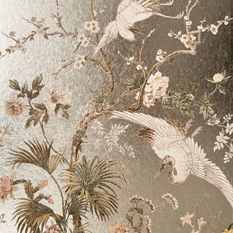 Fleurs de Prunier Or Panel Or Pâle Le Grand Siècle
