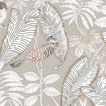 Carta da parati Sibia Gris Casamance