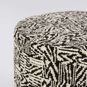Noise Cylinder nero-bianco Missoni Home