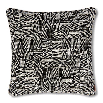 Noise Cushion nero-bianco Missoni Home