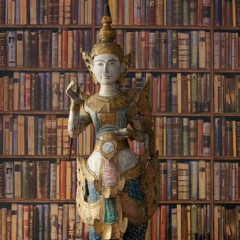 Library Wallpaper Multi Andrew Martin