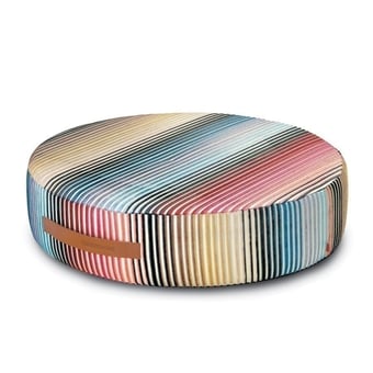 Pouf bas Jacaranda Multicolore Missoni Home