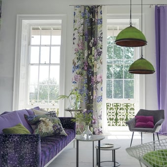 Alexandria Fabric Amethyst Designers Guild