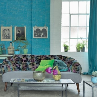 Mathura Velvet Kingfisher Designers Guild