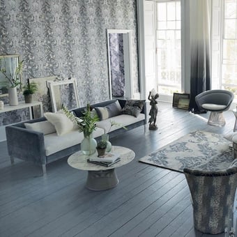 Kashgar Wallpaper Ivory Designers Guild
