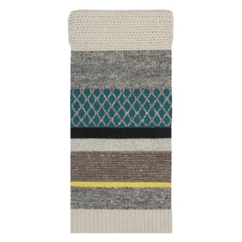 Rectangular Yellow/Blue rug 170x240 cm Gan Rugs