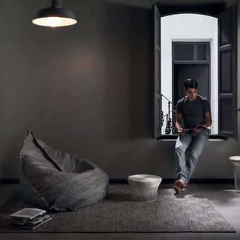 Tappeti Sail nero 170x240 cm Gan Rugs