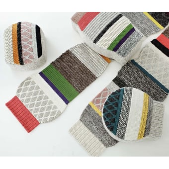Globo Pouffe Azur Gan Rugs