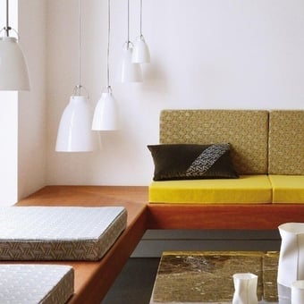 Tissu Tribu Citron Lelièvre