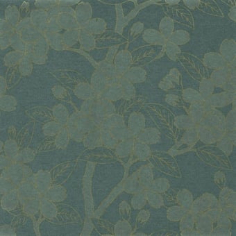Camellia Wallpaper Charcoal Little Greene
