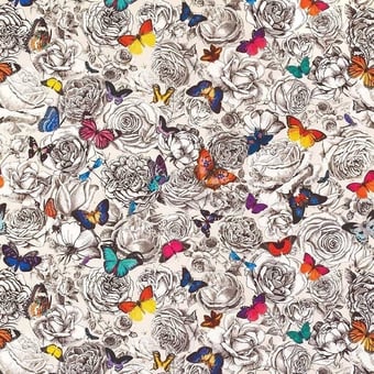 Tela Butterfly Garden Multicolore Osborne and Little