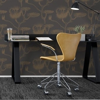 Lily Restyled Wallpaper Crépuscule Cole and Son