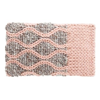 Rhombus Cushion Pink Gan Rugs