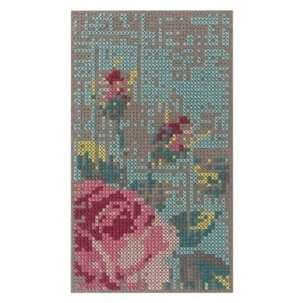 Flowers Color Mini Rugs Natural Gan Rugs