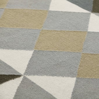 Mosaiek Kilim Grey rug  Gan Rugs