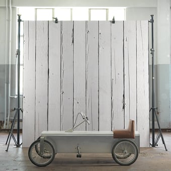 Papel pintado Scrapwood 11 Blanc NLXL by Arte