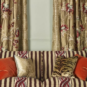 Velours Tiger Brun Nobilis