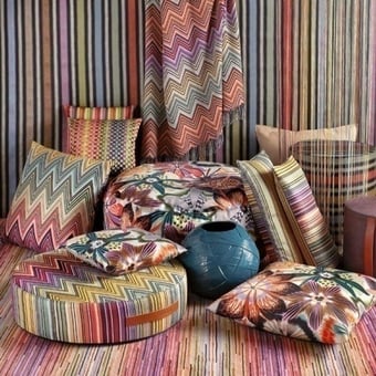 Cojín Passiflora Giant Petit Carré Beige Missoni Home