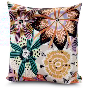 Cuscino Passiflora Giant Grand Carré Multicolor Missoni Home