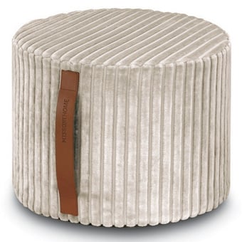 Pouf cylinodrique Coomba Clementine Missoni Home
