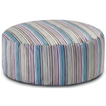 Pouf Pallinoa Jenkins Bleu Missoni Home