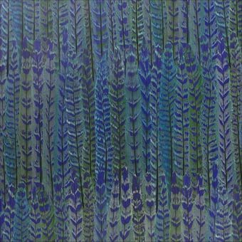 Plume Wallpaper Bleu Nobilis