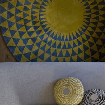 Alfombras Concentric Chartreuse 200cm Niki Jones
