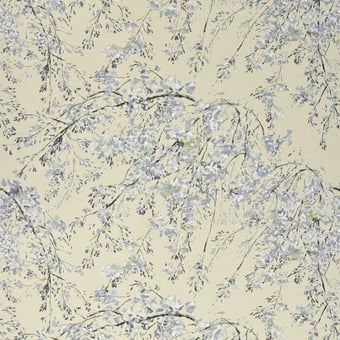 Plum Blossom Fabric Graphite Designers Guild