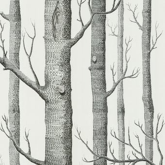 Papel pintado Woods Blanc cassé Cole and Son