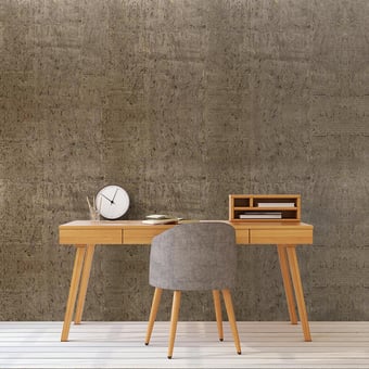 Cork III Wall Wall Covering Argent Nobilis