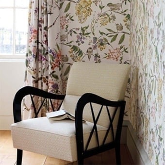 Tissu Penglai Violet Nina Campbell