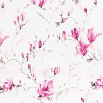 Tela Magnolia Garden Fushia Nina Campbell