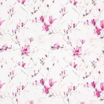 Tela Magnolia Garden Fushia Nina Campbell