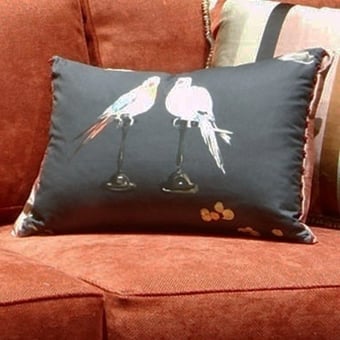 Tessuto Perroquet Beige Nina Campbell
